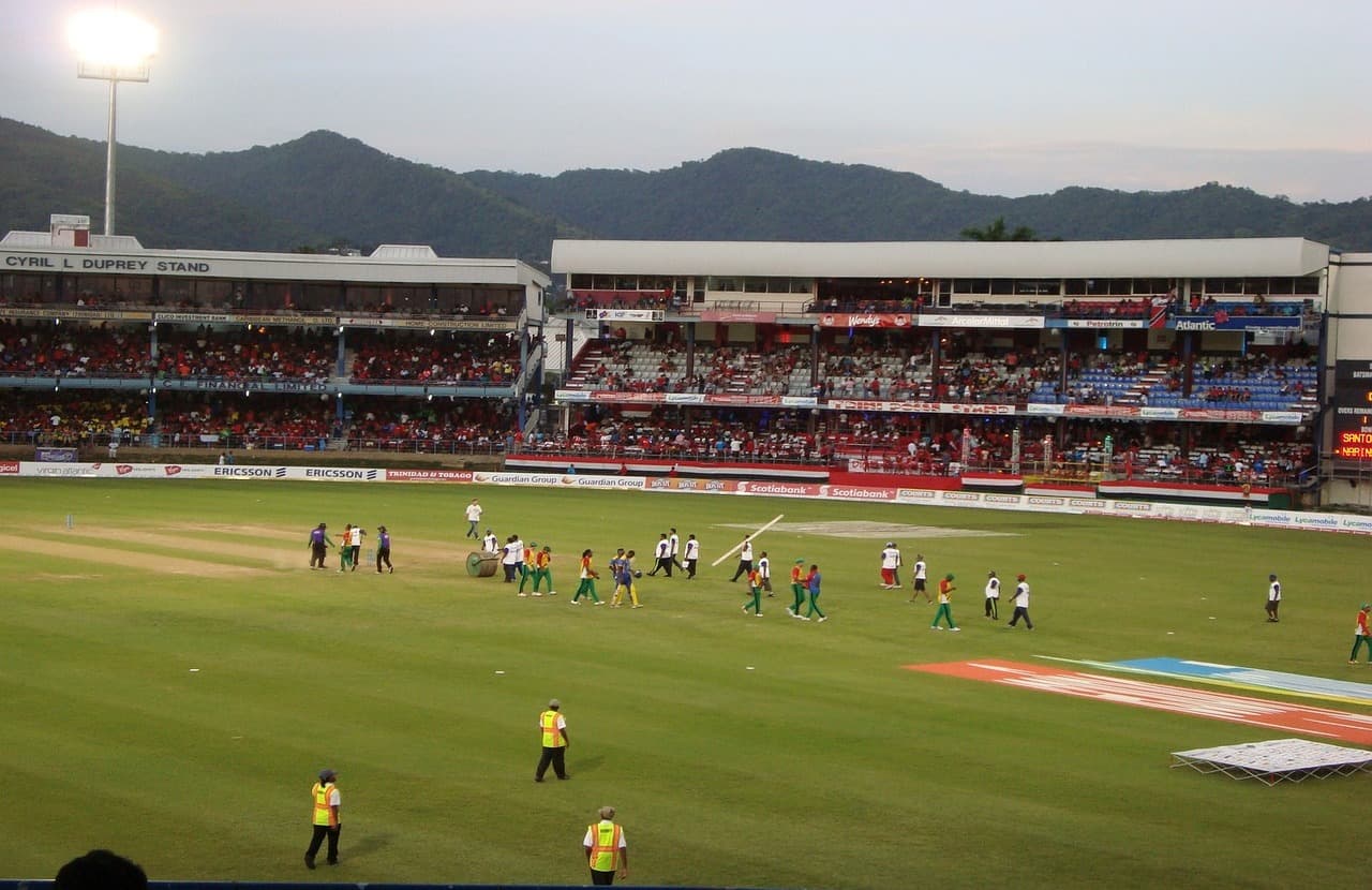 cricket game stadium